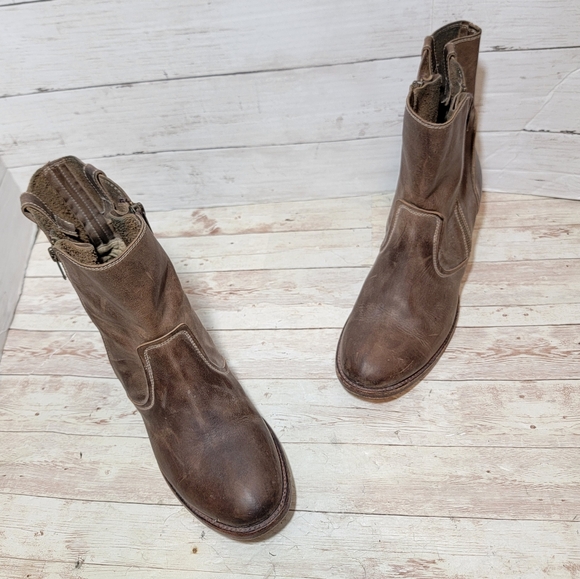 Freebird by Steven "South" double sided zip ankle boots - Picture 10 of 11